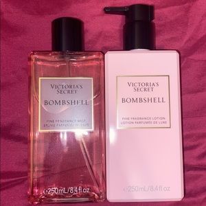 Victorias Secret Bombshell Fragrance Mist Lotion